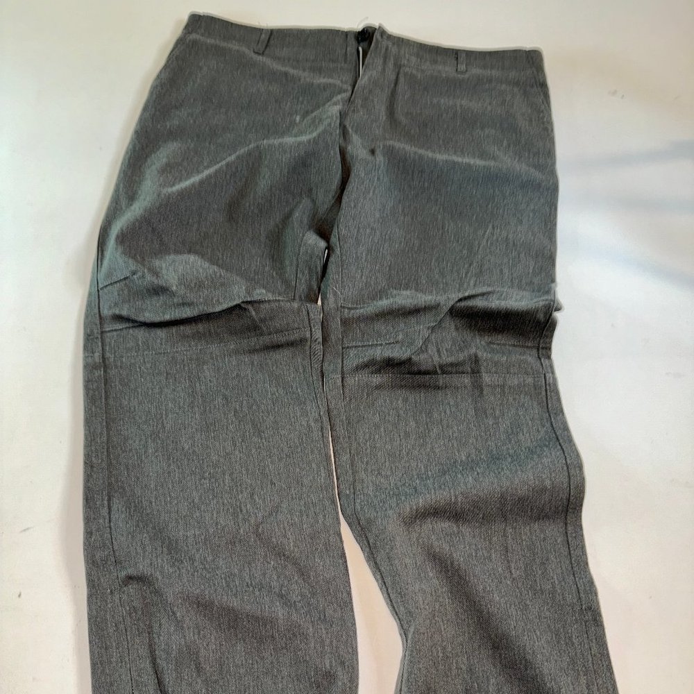 KITH Mercer Pants "Black" Slim Twill Jogger Knitted Cuff 33x30 USA Made